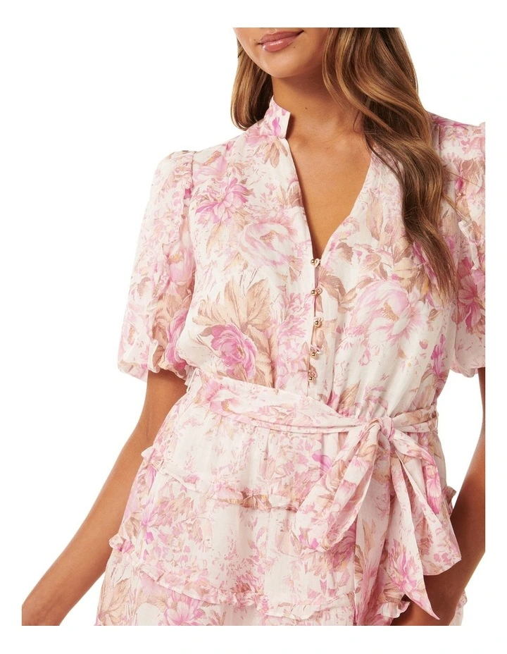 Josie Mini Dress in Pink image 4