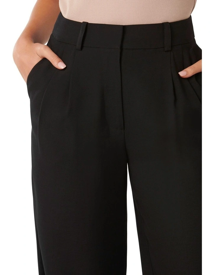 Bridget Bamboo straight Leg Pants in Black image 4