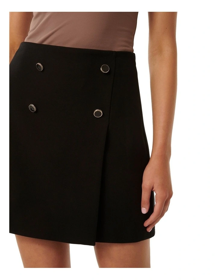 Solange Mini Skirt in Black image 4