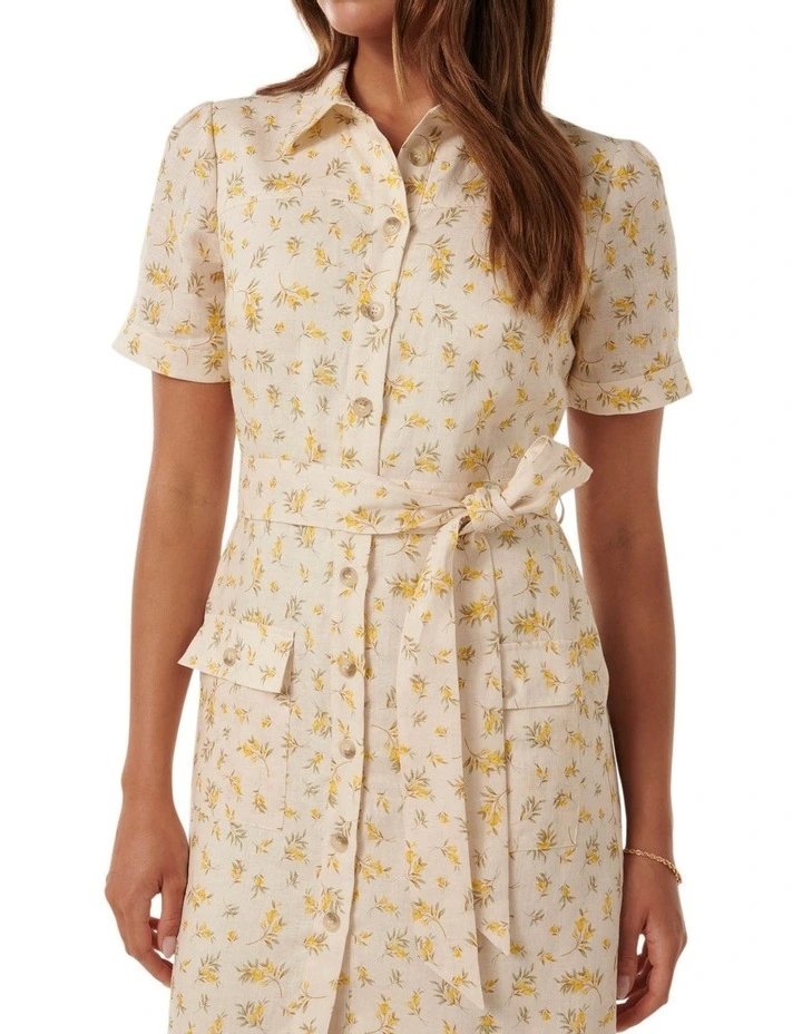 Fallyn Utility Mini Dress in Multi image 4