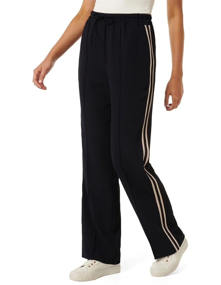 Izzy Stripe Pants in Navy image 3