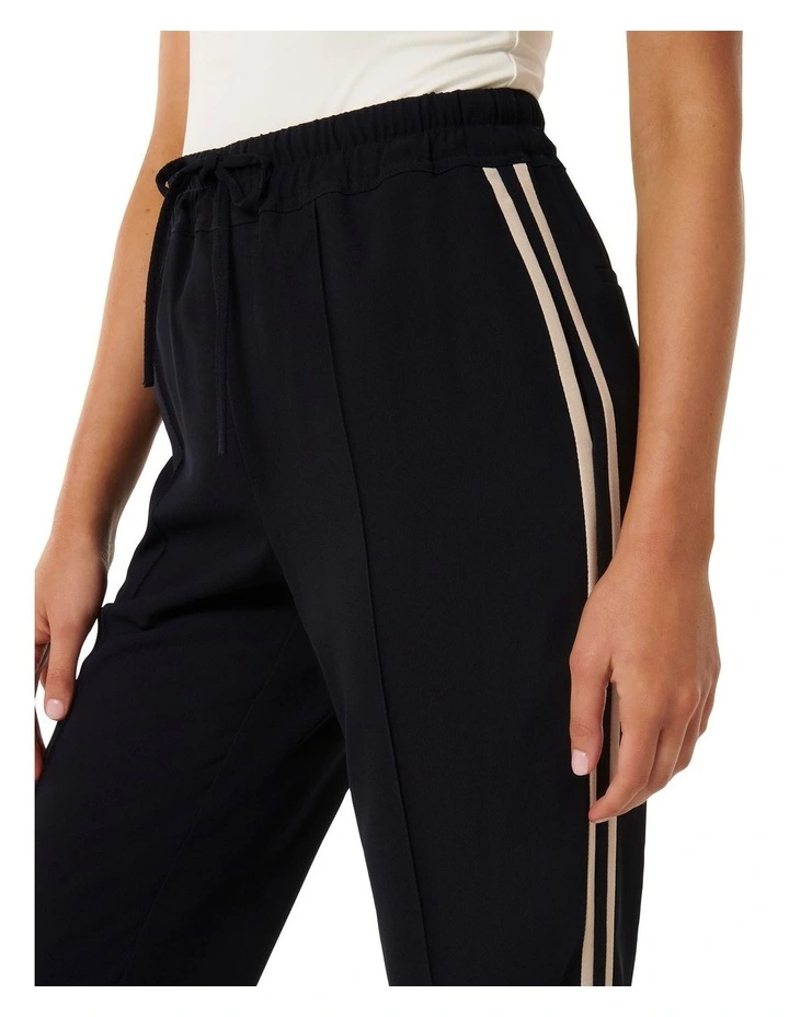 Izzy Stripe Pants in Navy image 4