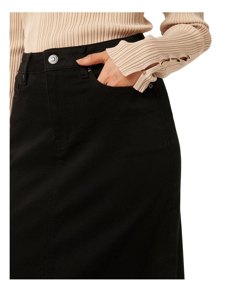 Natalie Maxi Skirts in Black image 4