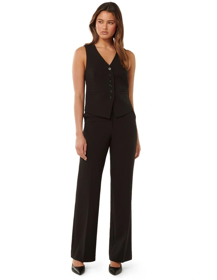 Dana Waistcoat in Black image 5
