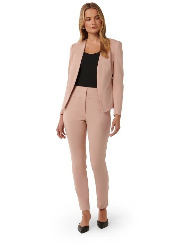 Alyssa Fitted Blazer in Pink image 5