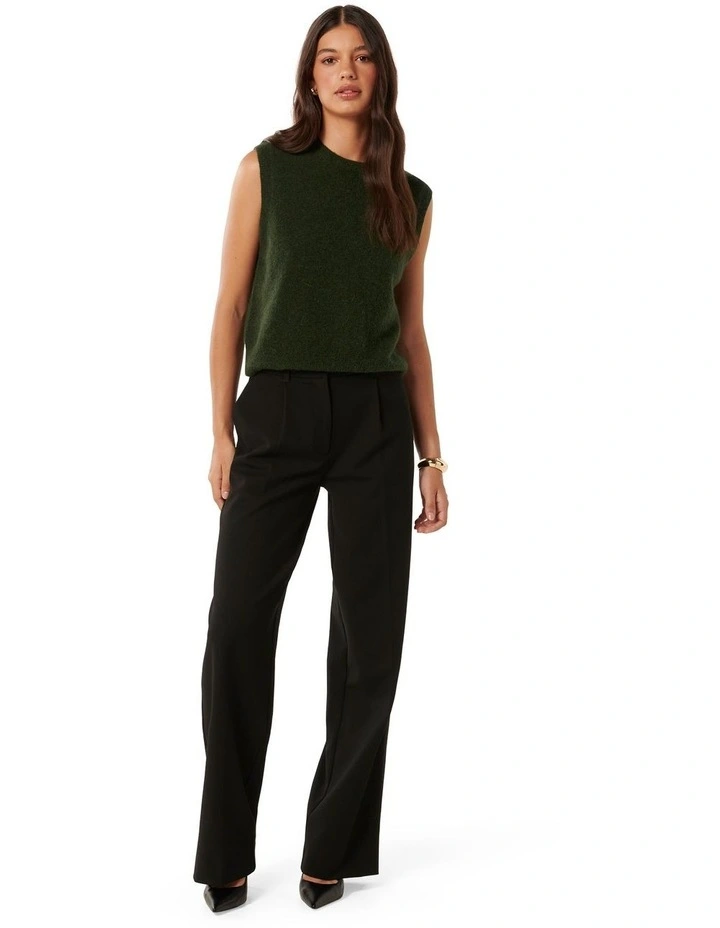 Vanessa Knit Vest in Green image 5