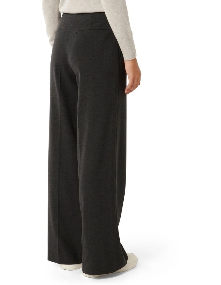 Freya Wide Leg Pants in Black image 2