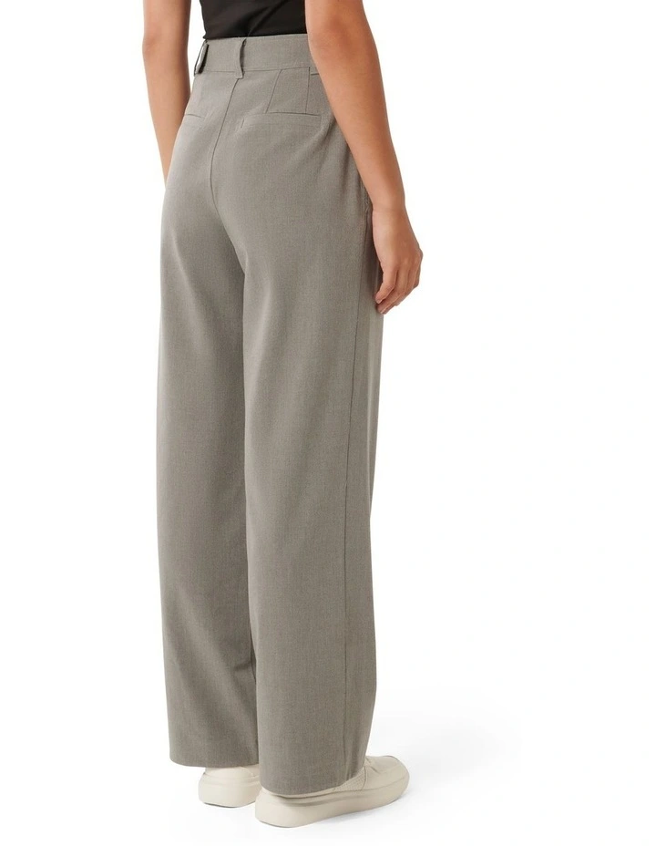 Wilda Belted Wide Leg Pants in Grey image 2