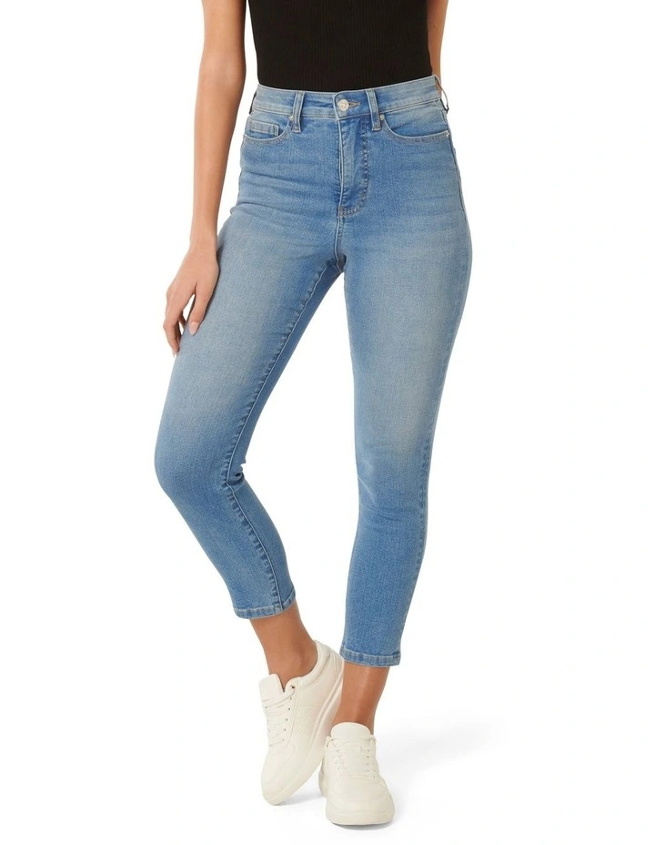 Bella Skinny Jeans in Blue image 1