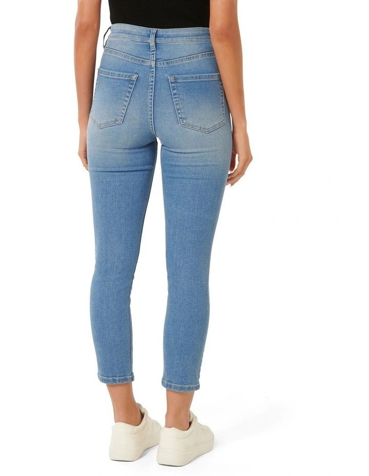 Bella Skinny Jeans in Blue image 2