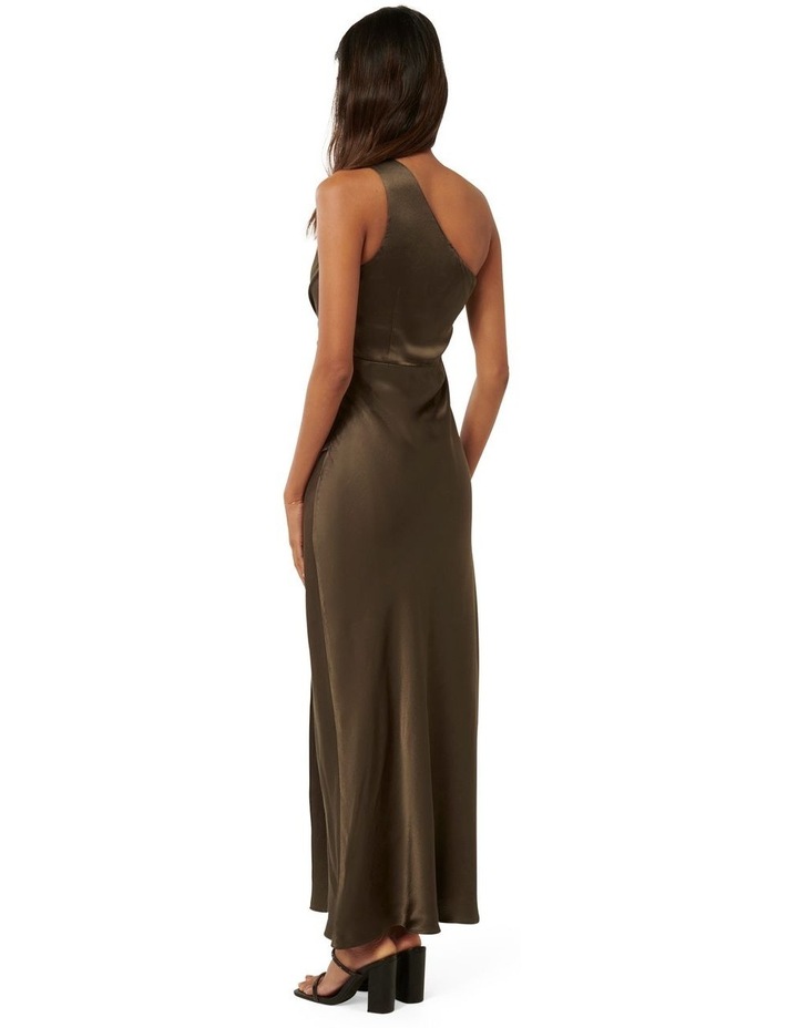 emily one shoulder maxi dress Forever New Emily One Shoulder Maxi Dress in Green