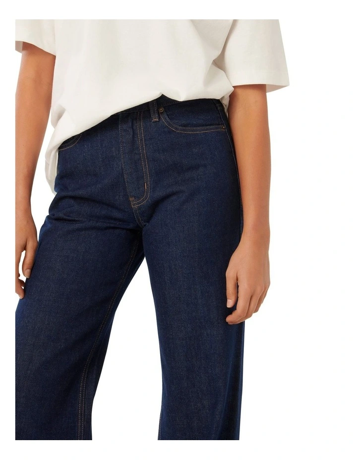 Sky Straight Leg Jeans in Blue image 4