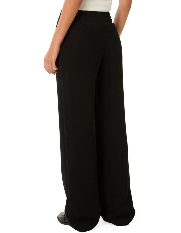 Emmie Tall Straight Leg Pants in Black image 2