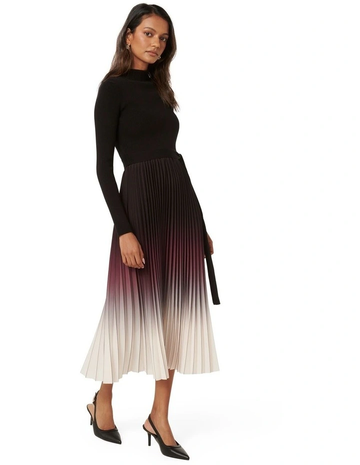 Harmony Midi Dress in Multi image 3