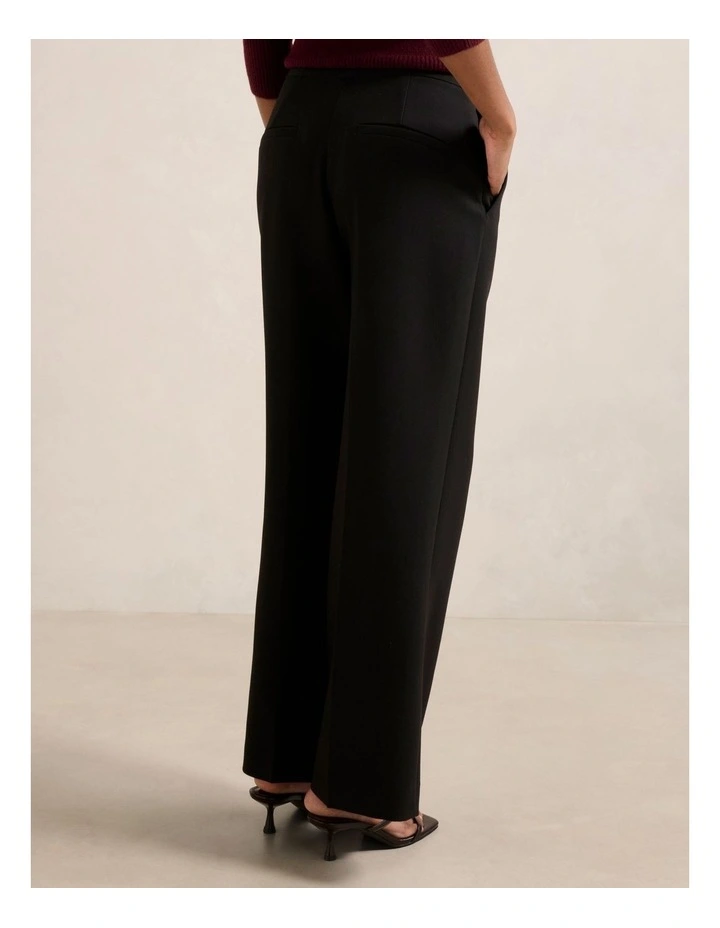 Freya High Waist Wide Leg Pants in Black image 2
