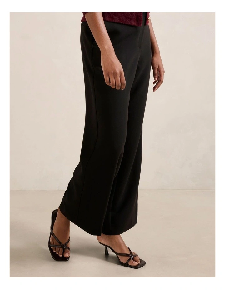Freya High Waist Wide Leg Pants in Black image 3