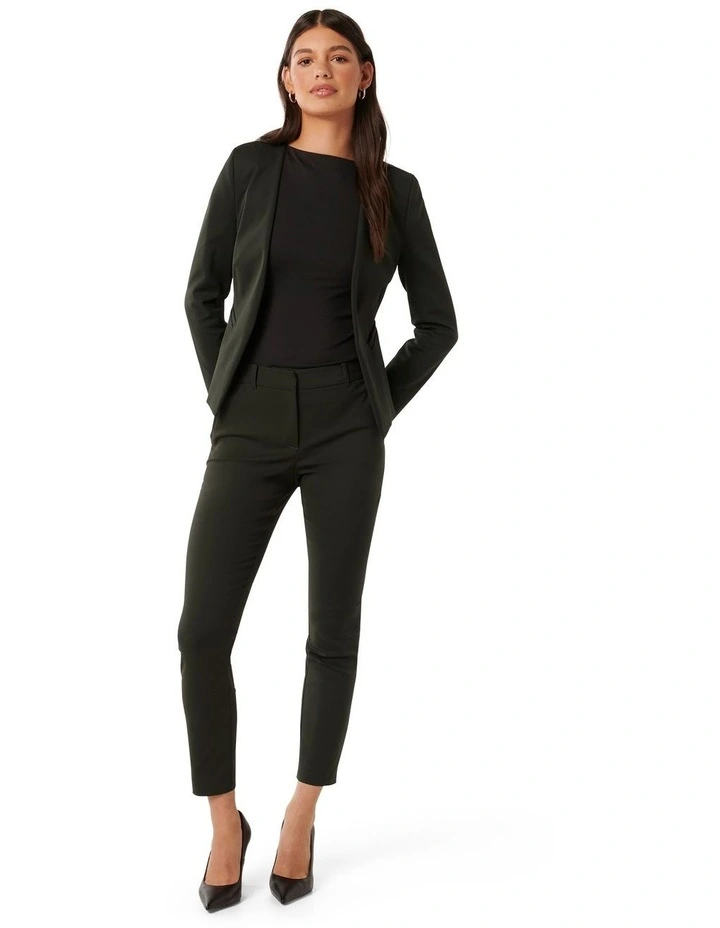 Alyssa Fitted Blazer in Green image 5