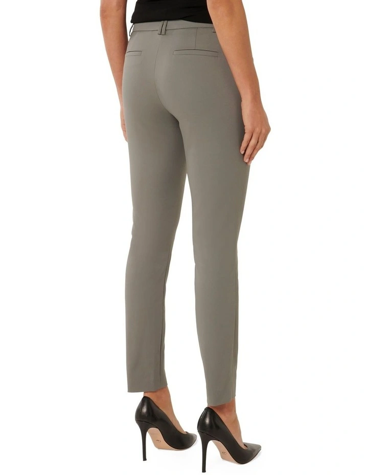 Grace 7/8th Slim Pants in Grey image 2