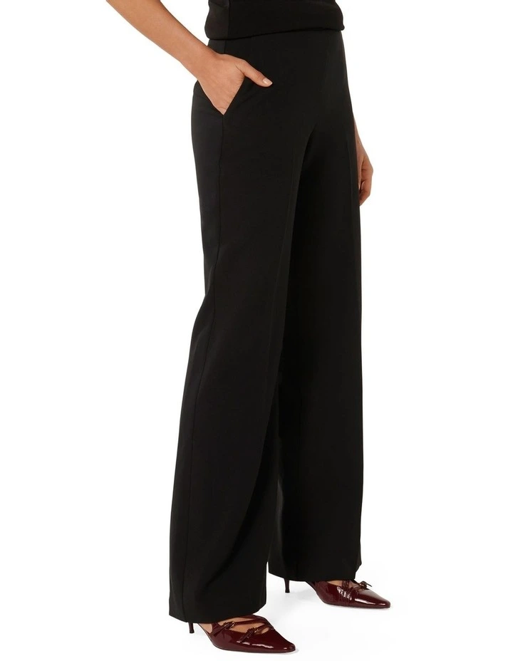 Marissa Wide Leg Pants in Black image 3