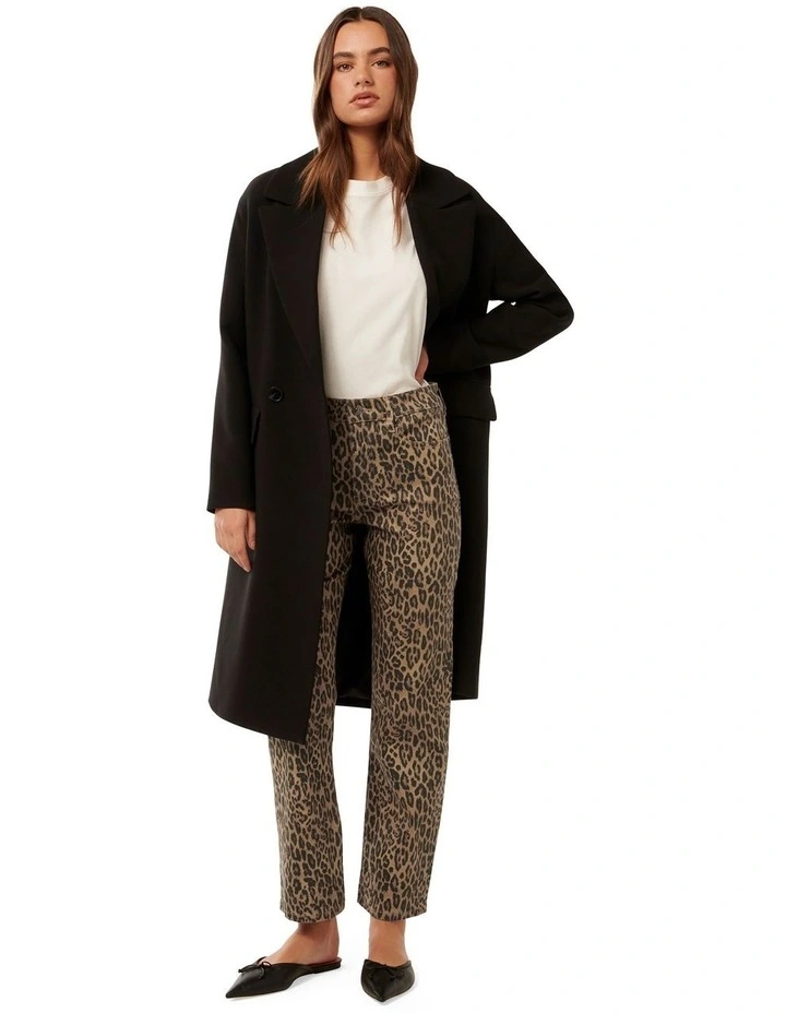 Niki Ankle Straight Leg Jeans in Multi image 5