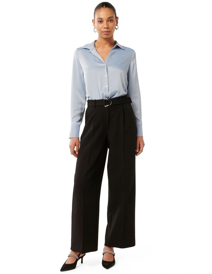 Fiona Textured Shirt in Blue image 5