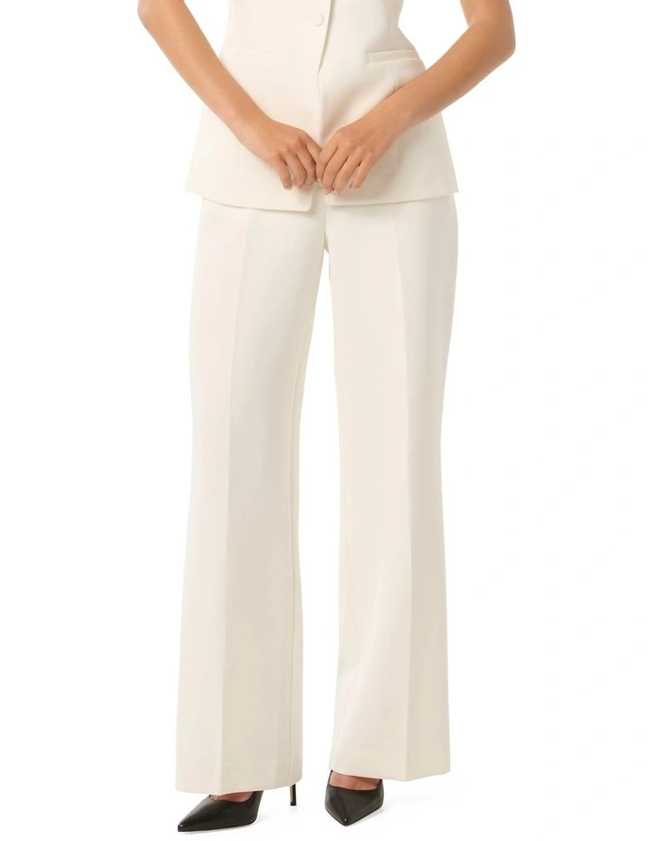 Pyper Tall Straight Leg Pants in White image 1