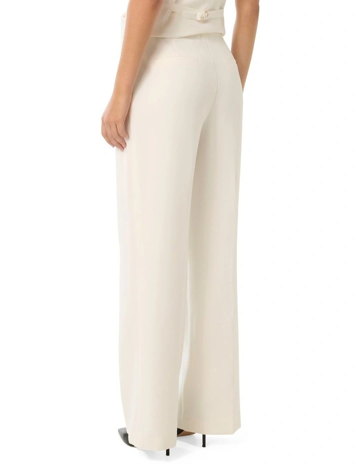 Pyper Tall Straight Leg Pants in White image 2
