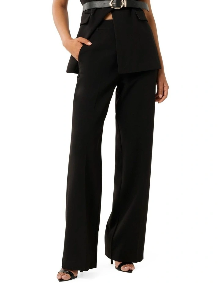 Pyper Tall Straight Leg Pants in Black image 1