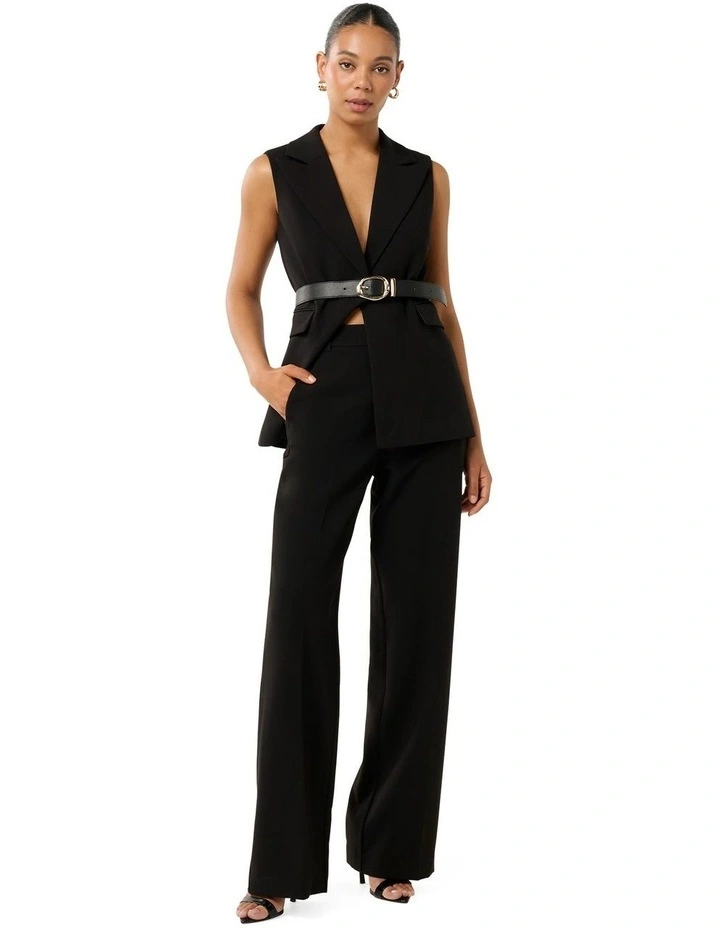 Pyper Tall Straight Leg Pants in Black image 5
