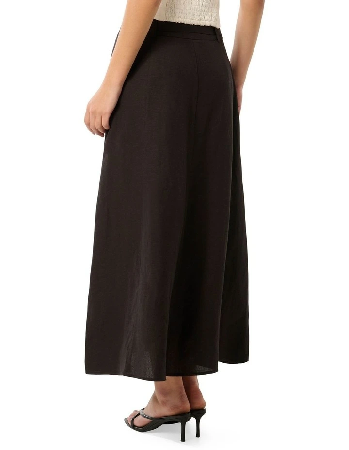 Brooklyn Maxi Skirt in Black image 2