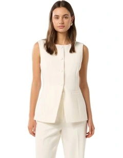 Pyper Waistcoat in White