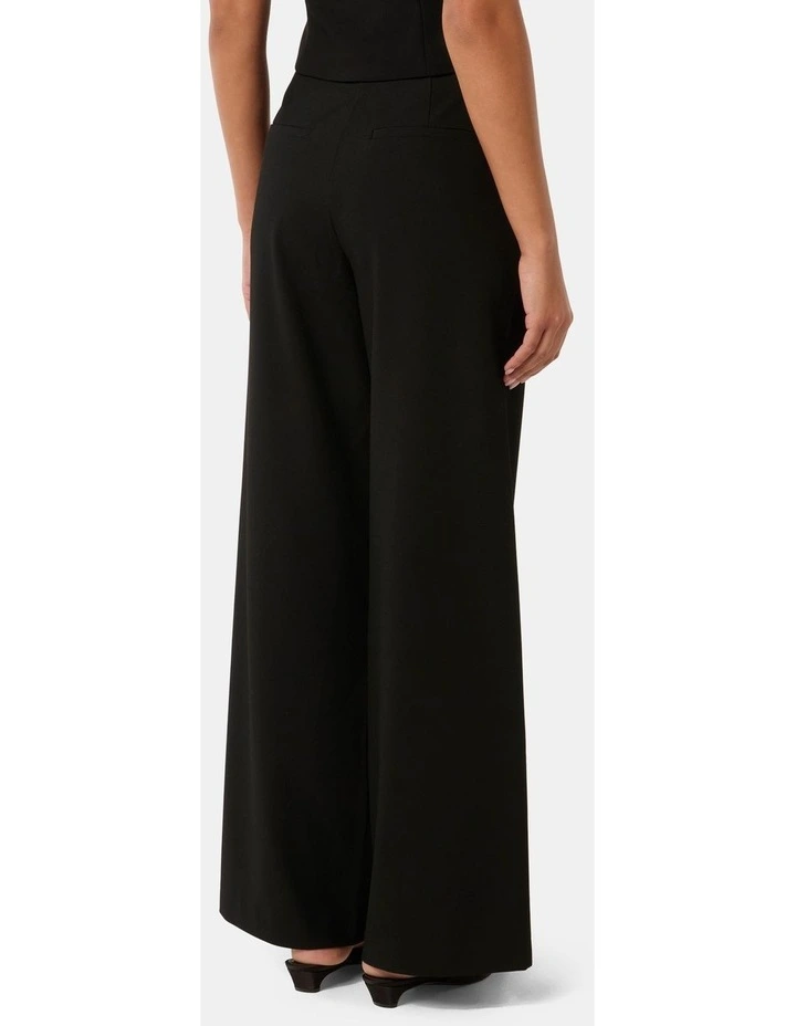 Finley High Waist Wide Leg Pants in Black image 2