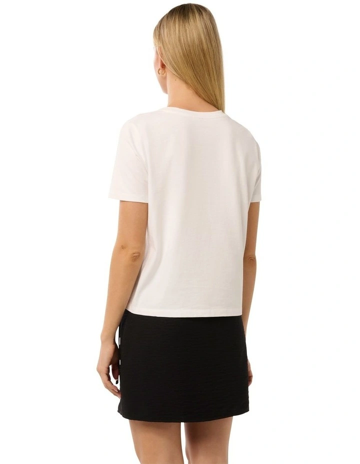Sarah Graphic T-Shirt in White image 2