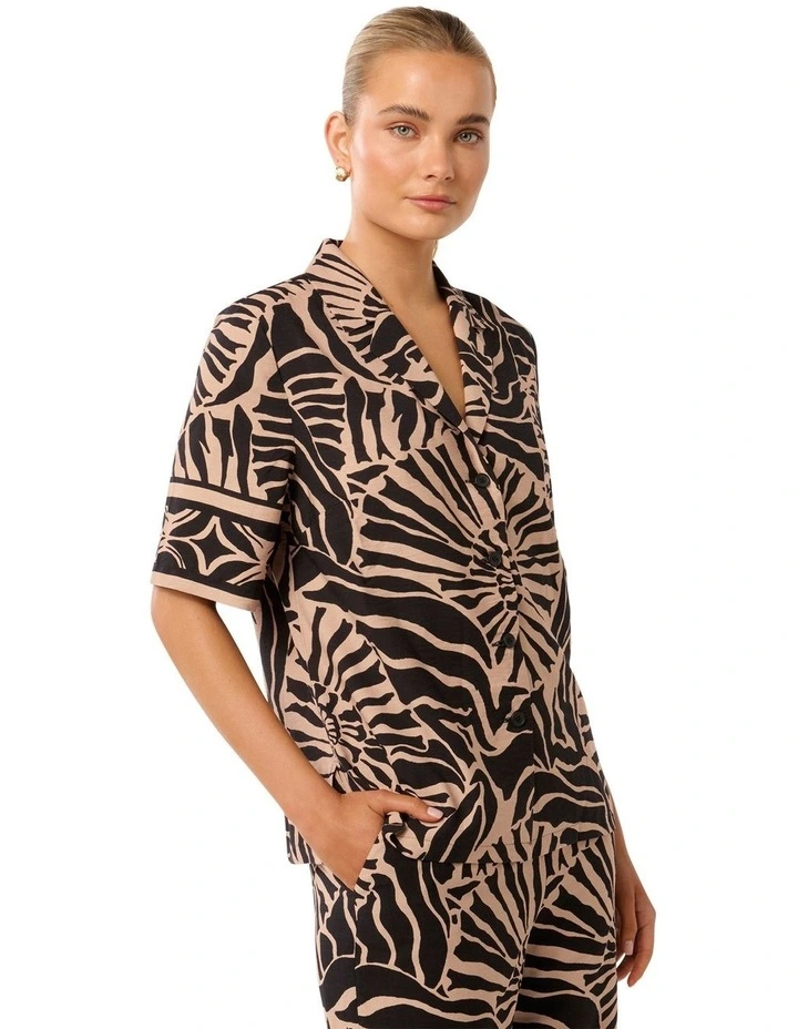 Ella Printed Shirt in Multi image 3