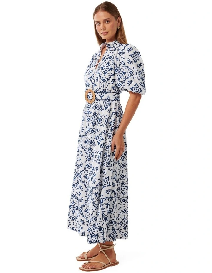 Forever New Rhiannon Embroidered Midi Dress in Multi | MYER Forever New Rhiannon Embroidered Midi Dress in Multi | MYER