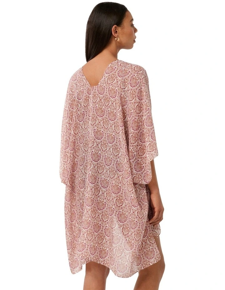 Lora Summer Kaftan in Multi image 2