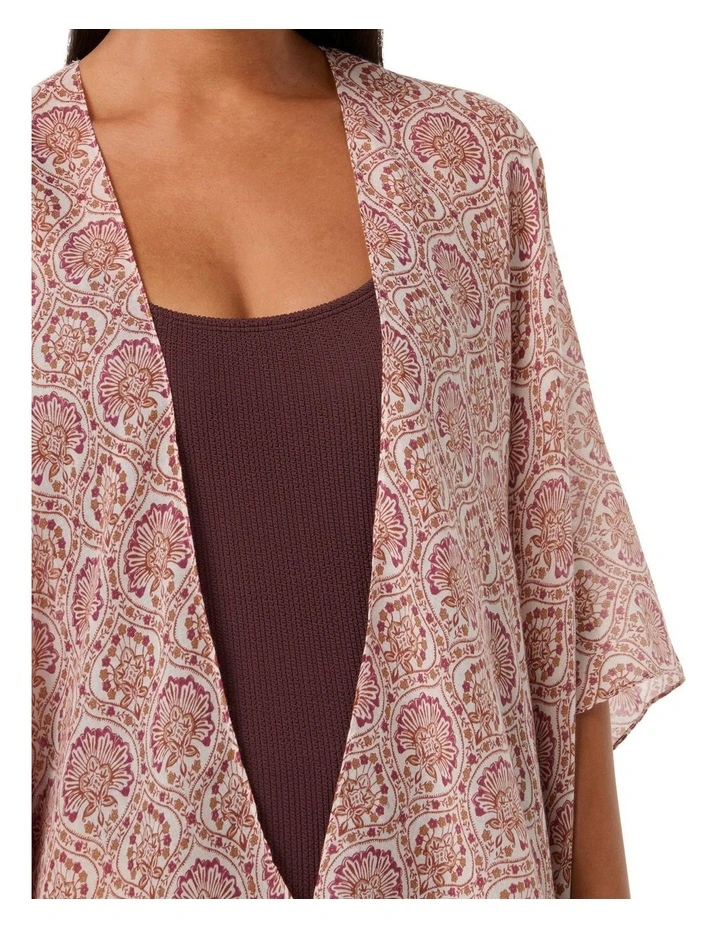 Lora Summer Kaftan in Multi image 4