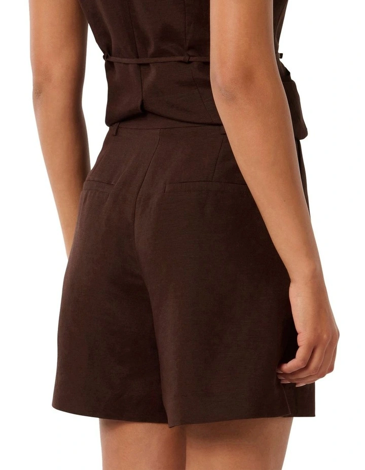 Salome Bermuda Shorts in Brown image 2