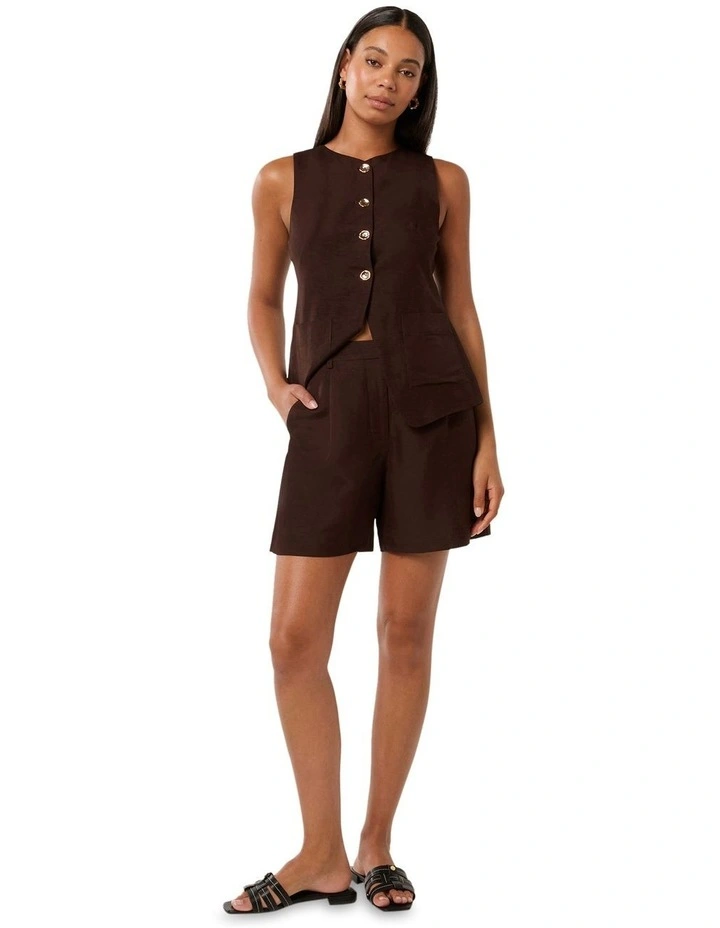 Salome Bermuda Shorts in Brown image 5