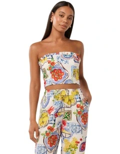 Phoenix Bandeau Top in Multi