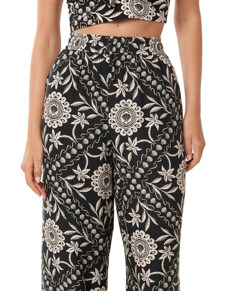 Annie Wide Leg Pant in Black image 4
