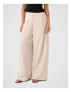 Harriet Wide Leg Pant in White