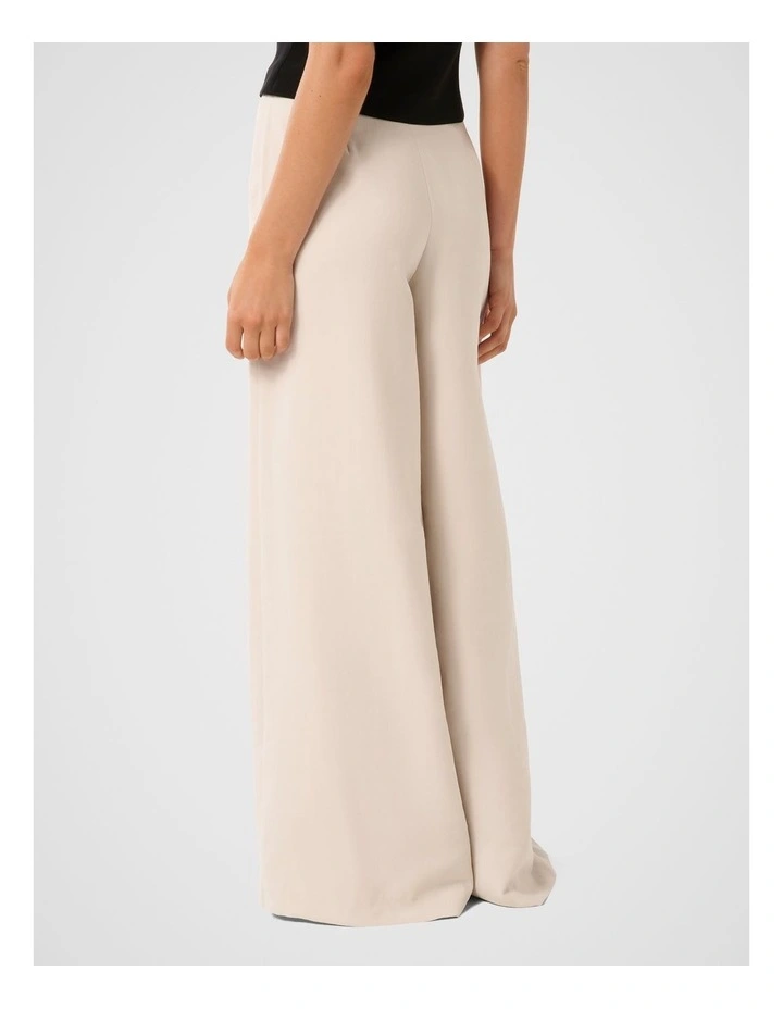 Harriet Wide Leg Pant in White image 2