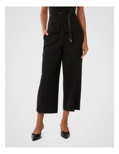 Bettie Culotte Pants in Black