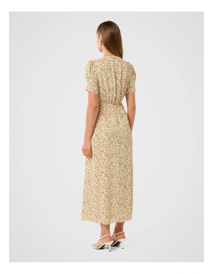 Safira Printed Midi Sun Dress in Multi image 2