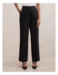 Fiora Straight Pants in Black