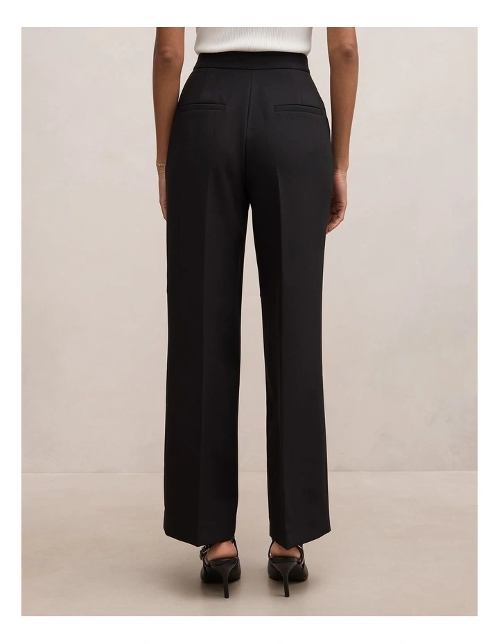 Fiora Straight Pants in Black image 2