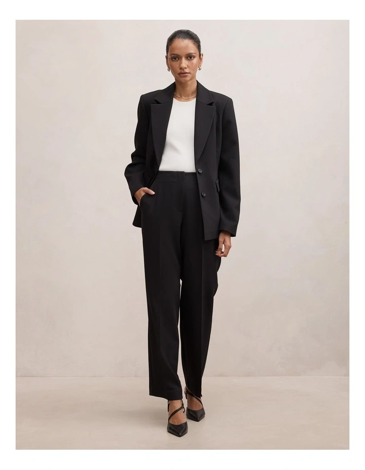 Fiora Straight Pants in Black image 5