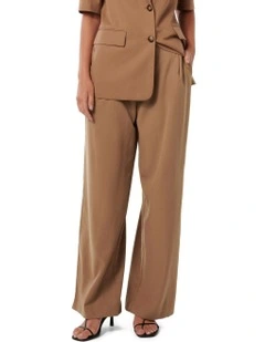 Bowie Wide Leg Pant in Brown