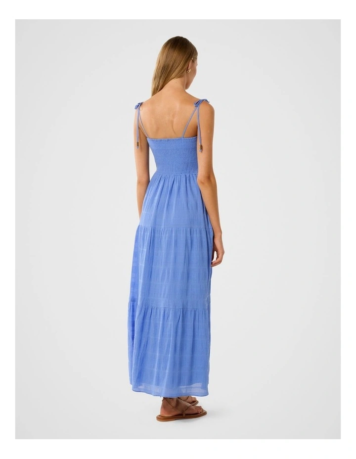 Morgan Printed Midi Dress in Red image 2